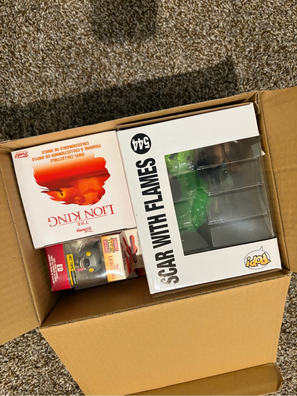 Disney Scar Funko Hot Topic Exclusive Box(Read)